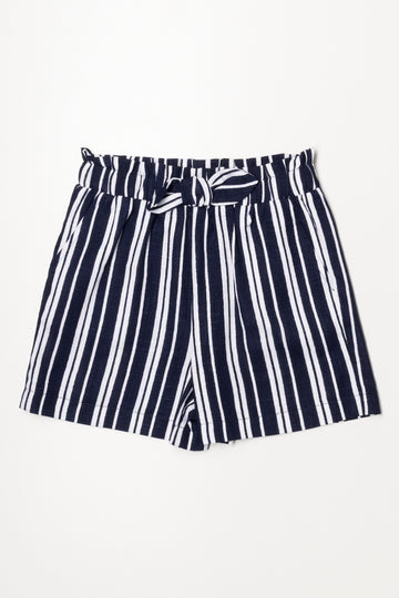 Stripe Shorts Navy