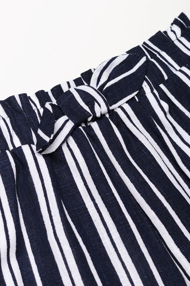 Stripe Shorts Navy