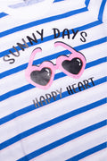 Stripe T-Shirt Blue (1)