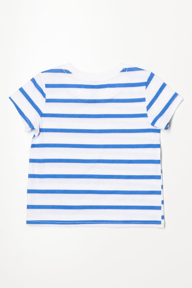 Stripe T-Shirt Blue (2)