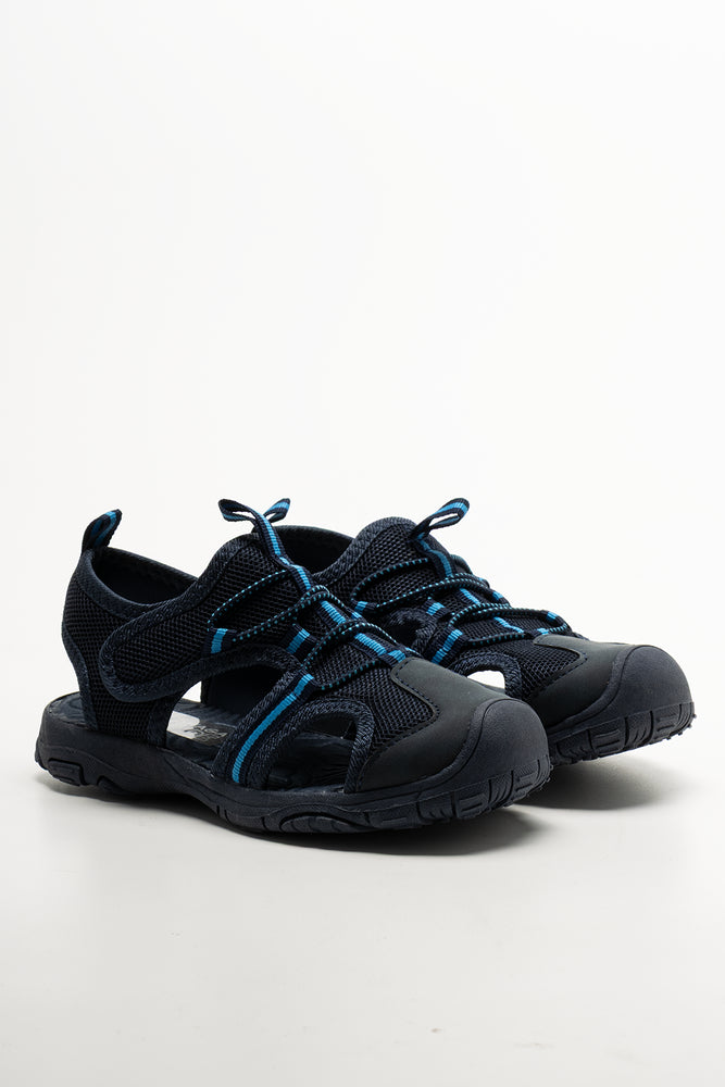 Velcro Sandals Navy