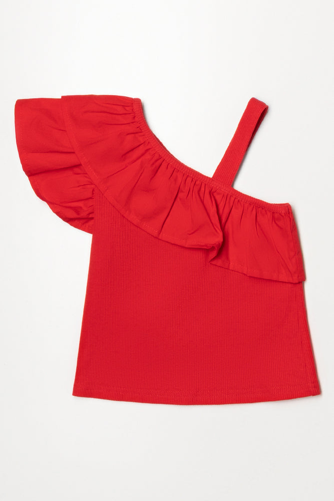 Frill Top Red