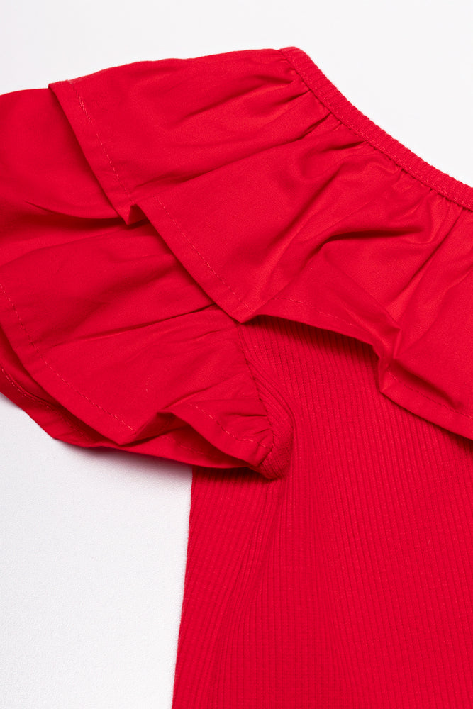 Frill Top Red