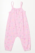 Strappy Jumpsuit Pink
