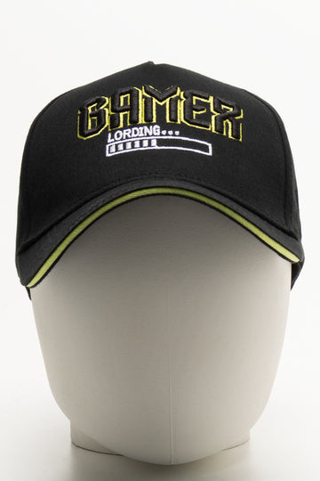 Gamer Peak Cap Black
