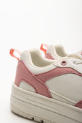 Butterfly Charm Sneakers Pink And White (3)