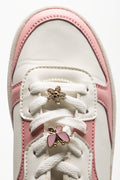 Butterfly Charm Sneakers Pink And White (4)