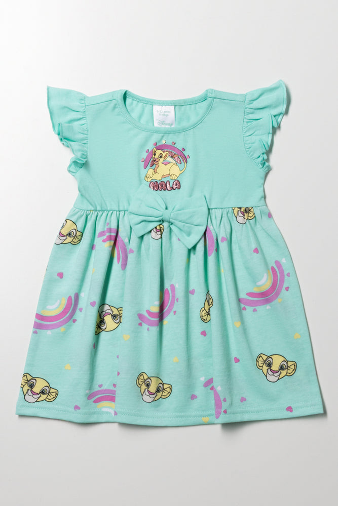 Lion King Bow Dress Blue