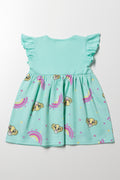 Lion King Bow Dress Blue (2)