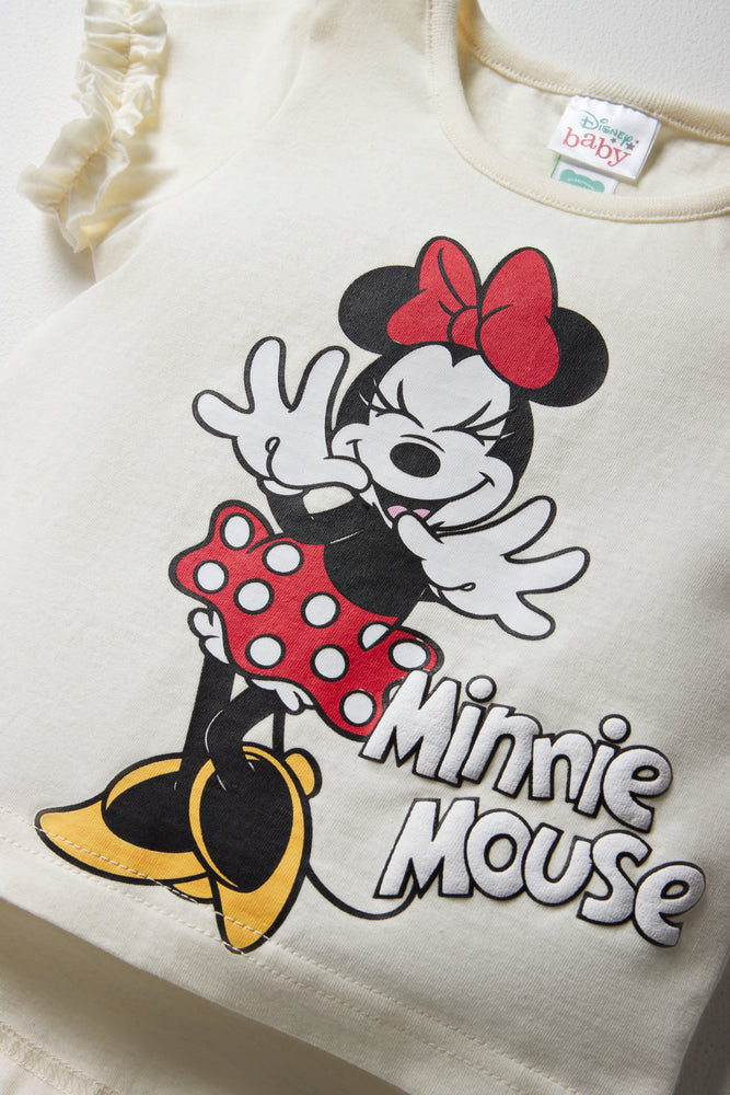 Minnie Mouse T-Shirt Yellow