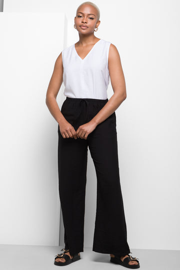 Sleeveless Top White