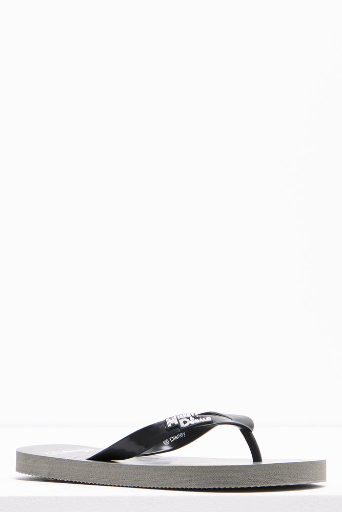 Mickey And Donald Flip Flop Grey