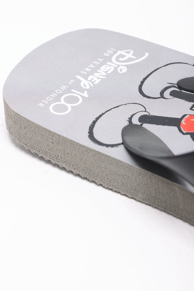 Mickey And Donald Flip Flop Grey (2)