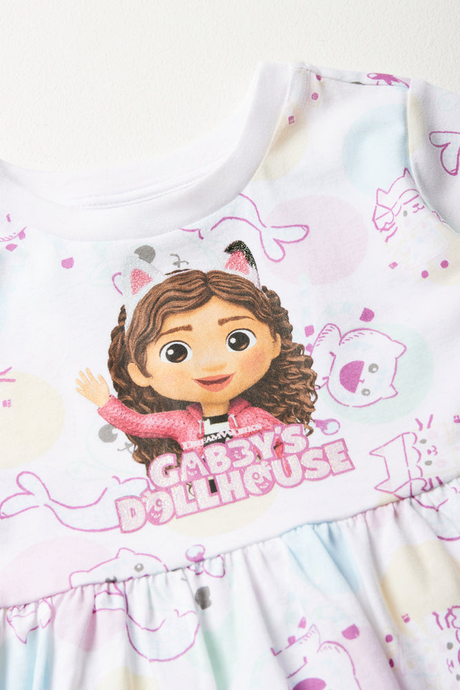 Gabby's Dollhouse Dress White (1)