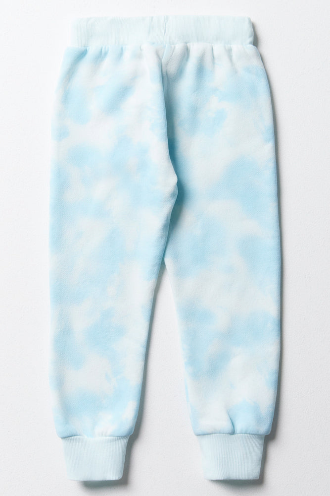 Lilo And Stitch Tie Dye Trackpants Blue (2)