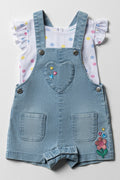 Dungaree Set Blue