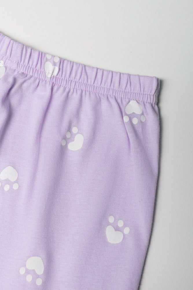 Snug  As A Pug Short Pyjamas Set Grey (2)