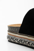 Double Strap Sandals Black (3)