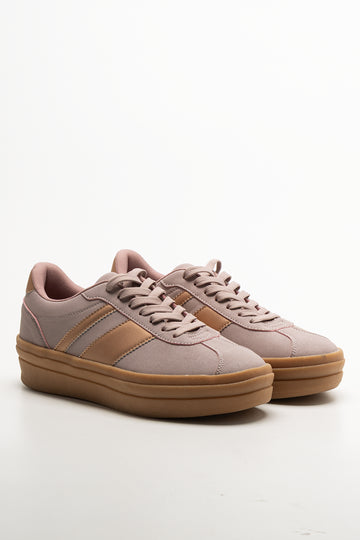 Platform Gum Sneakers Pink