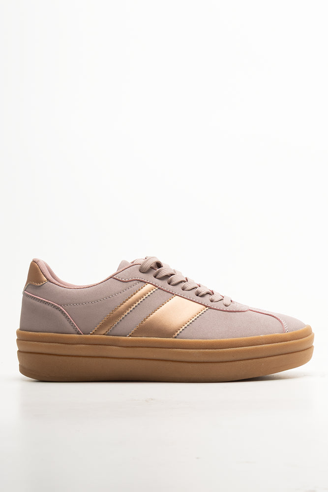 Platform Gum Sneakers Pink (1)