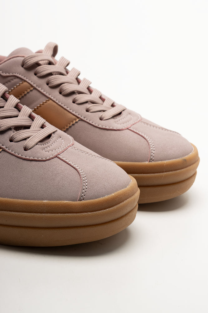 Platform Gum Sneakers Pink (2)