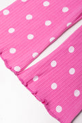 Flare Pants Set Pink (2)