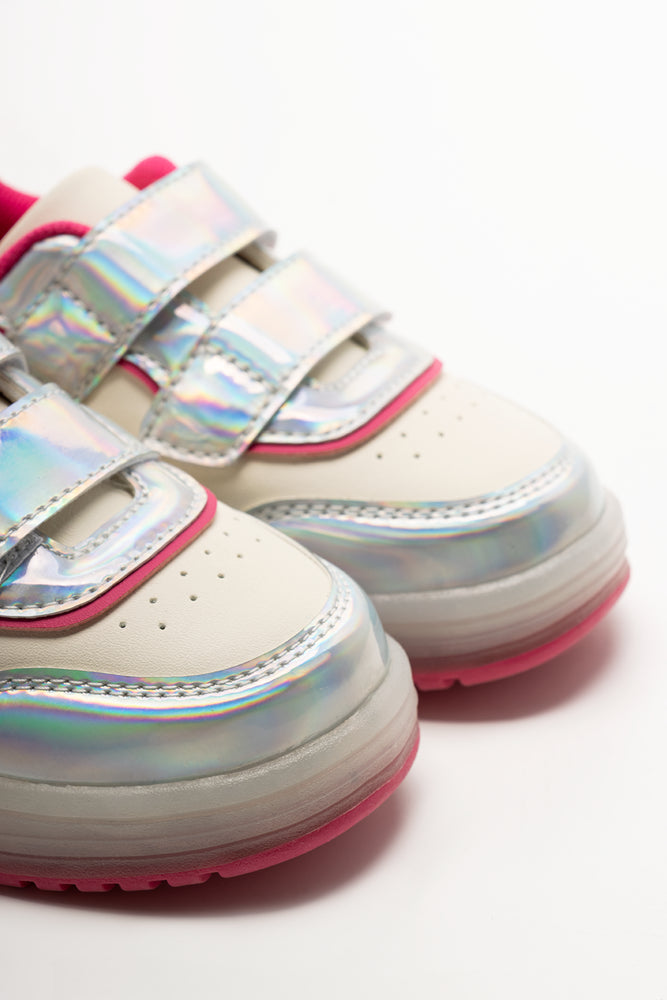 Minnie Mouse Light Up Sneakers Multi (2)