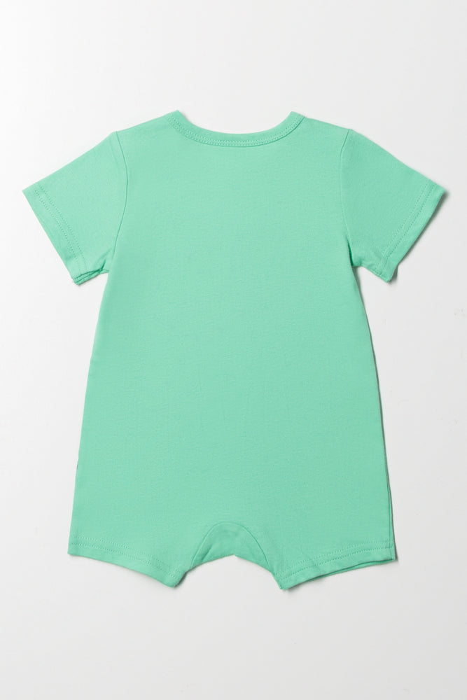 Vroom Romper Green (3)