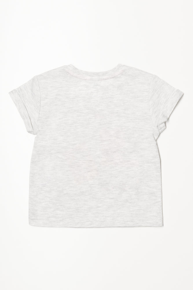 Short Sleeve T-Shirt Light Grey (2)