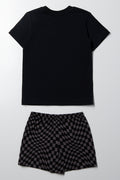 Monster Truck Pyjamas Black (3)