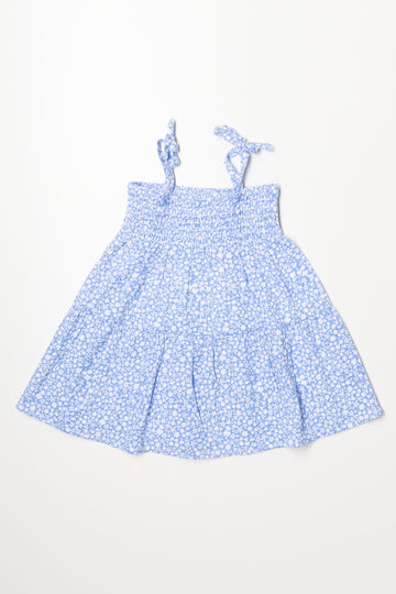 Strappy Dress Blue