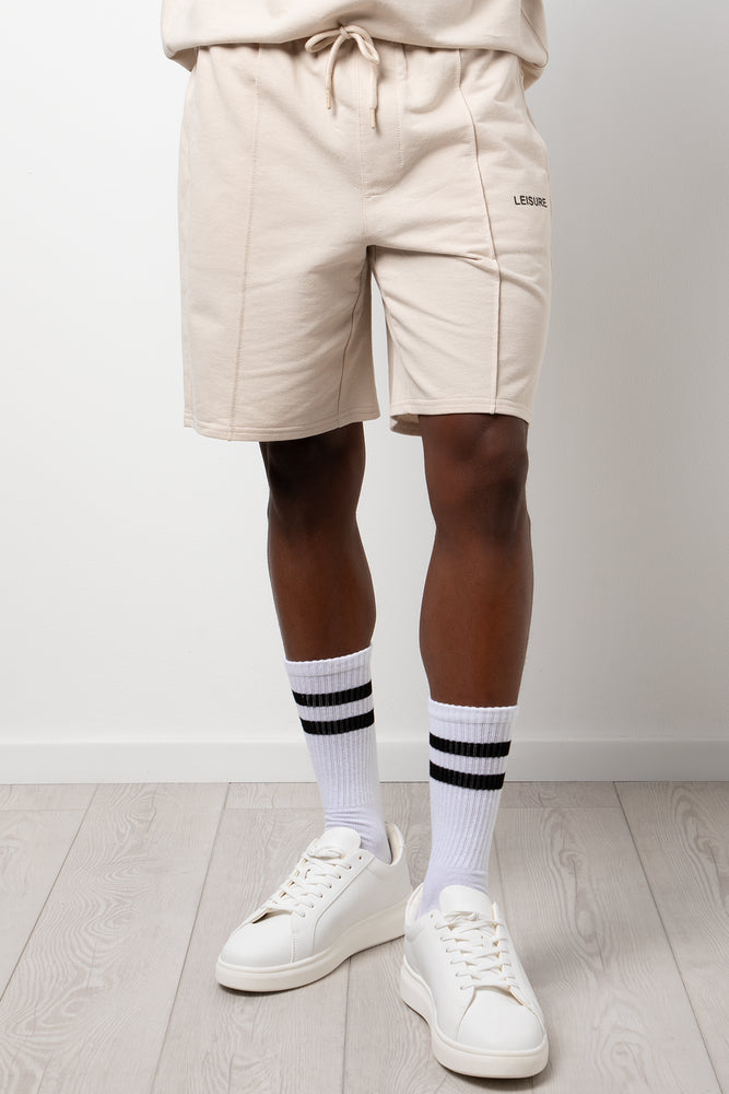 Fleece Shorts Natural