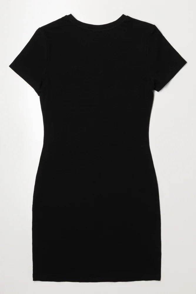 Bodycon Dress Black (2)