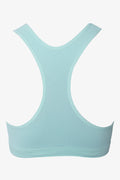 Ribbed Seamfree Racerback Bras Pink And Blue (3)