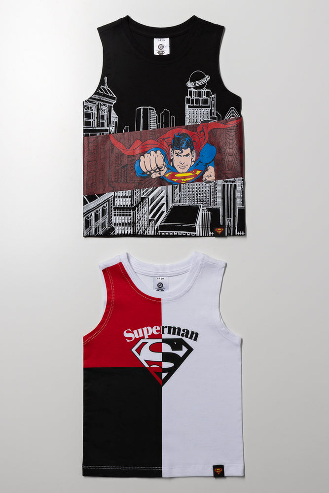 2 Pack Superman Vests