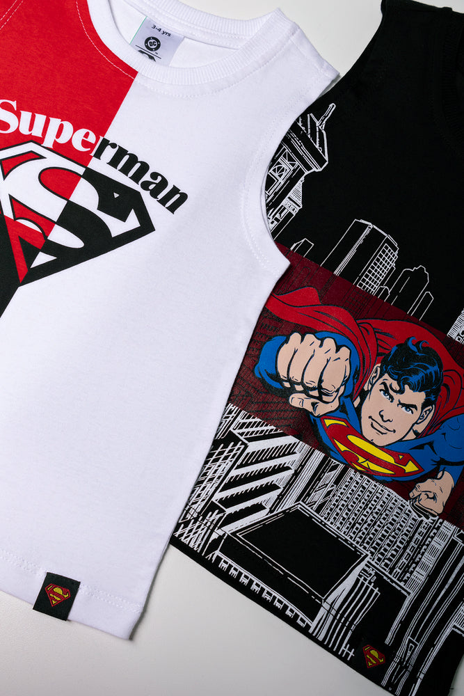 2 Pack Superman Vests
