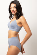 3 Pack Seamfree Brief Panties Blue And Cream (2)
