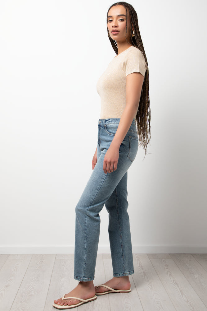 Crew Neck Top Natural