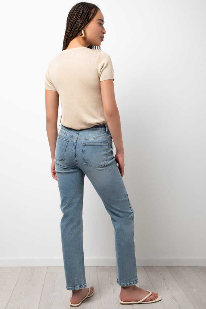 Crew Neck Top Natural (2)