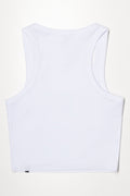 Ribbed Vest White (2)
