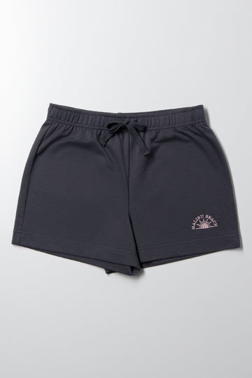 Knit Shorts Grey
