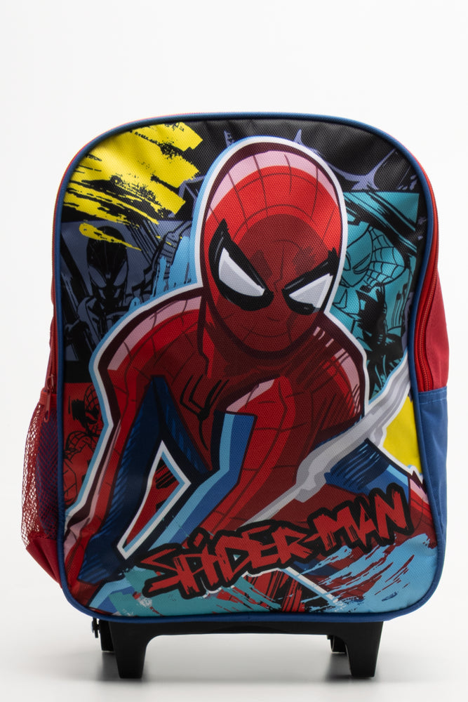 Spider-Man Trolley Bag Red