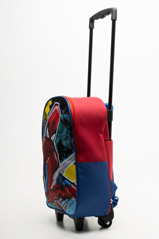 Spider-Man Trolley Bag Red