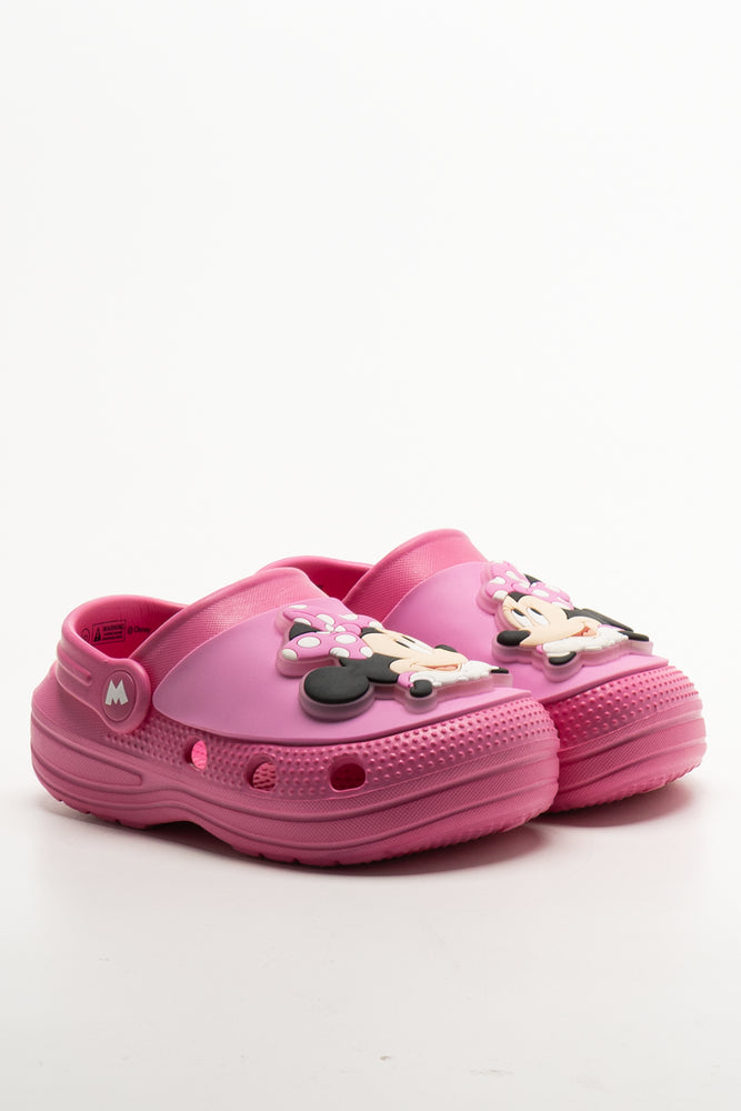 Minnie Mouse Light Up Clogs Pink