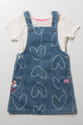 Gabby's Dollhouse Pinafore Set Blue