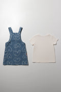 Gabby's Dollhouse Pinafore Set Blue (4)