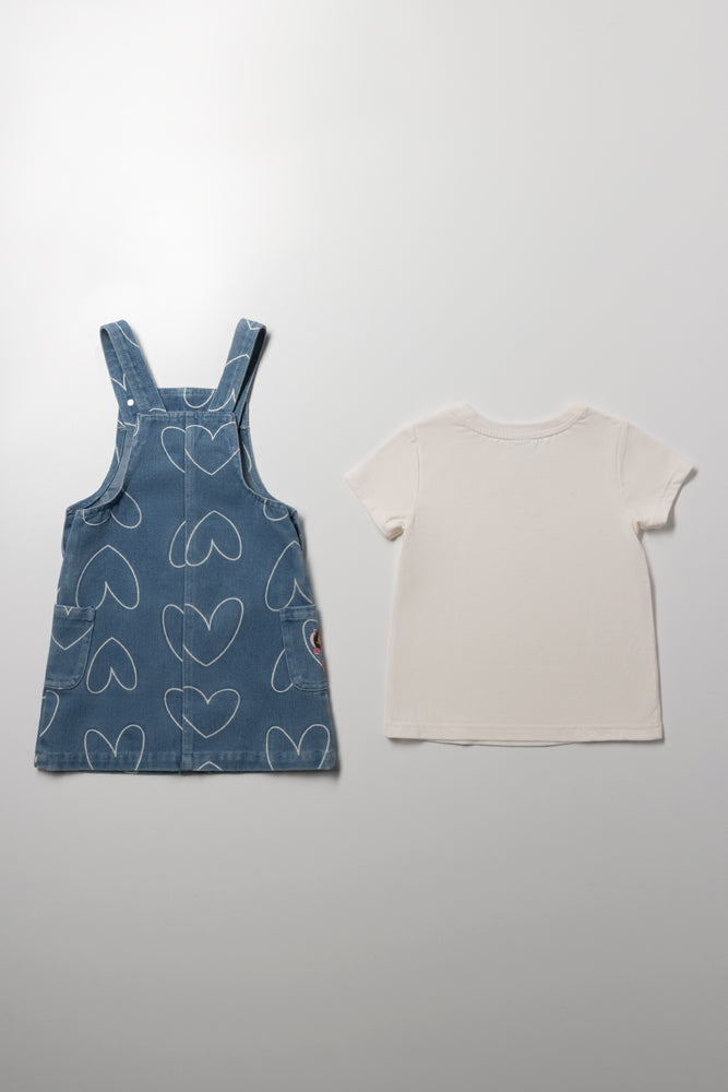 Gabby's Dollhouse Pinafore Set Blue (4)