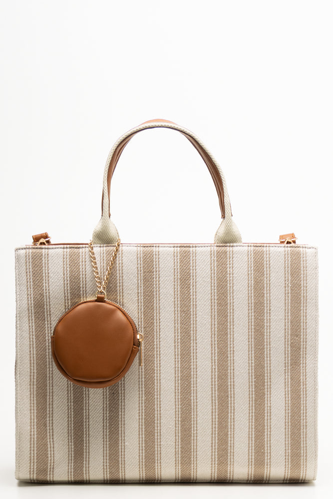 Square Tote Bag Natural