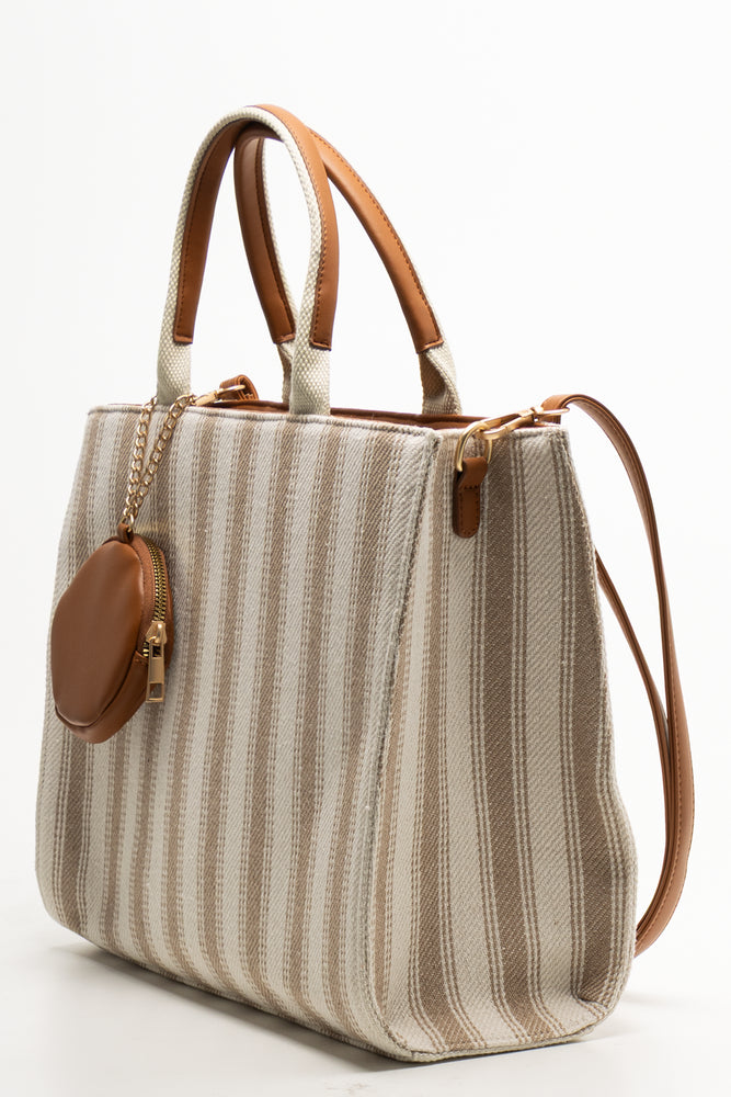 Square Tote Bag Natural