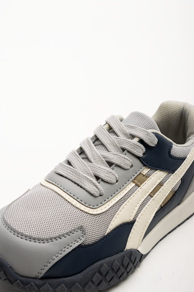 Retro Trainers Grey (2)